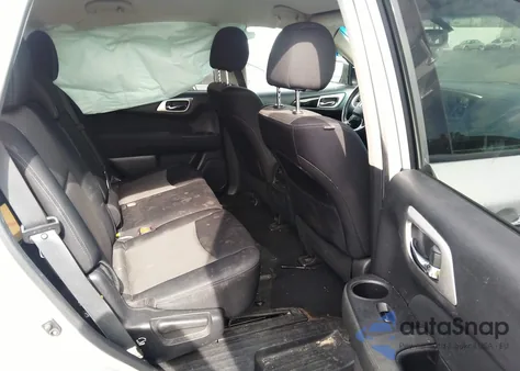 2017 Nissan Pathfinder Sv from USA, damaged, VIN 5N1DR2MM8HC637529